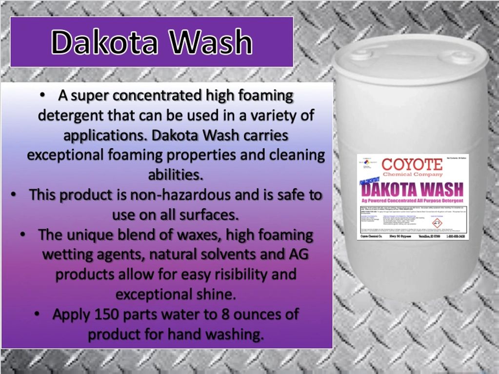 FLEET WASH PRODUCTS